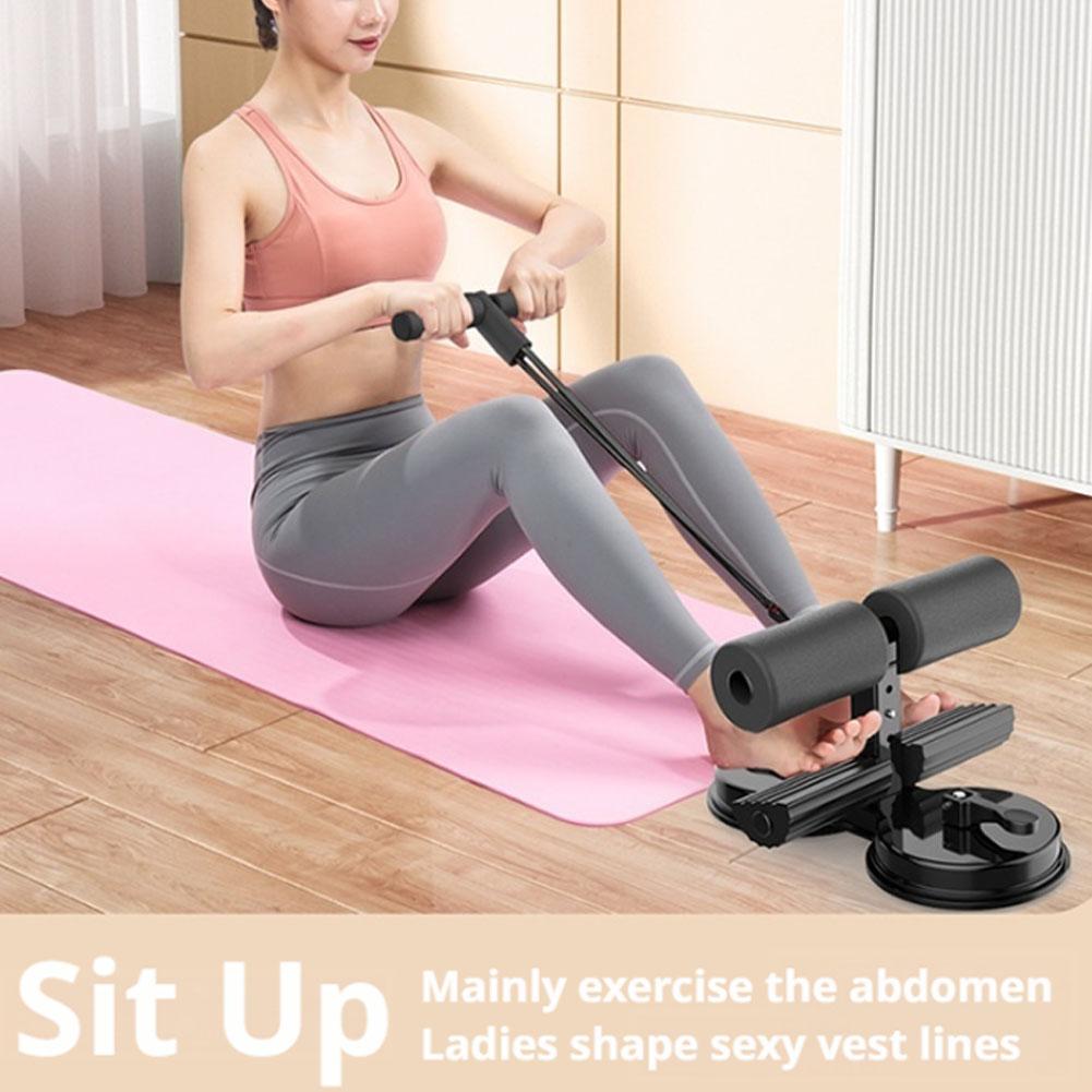 Sports Equipment Near Me - อุปกรณ์ช่วยซิทอัพแบบถ้วยดูดสองชั้นพร้อมเชือกดึง อุปกรณ์ออกกำลังกายสำหรับบริหารหน้าท้องสำหรับการออกกำลังกายที่บ้าน