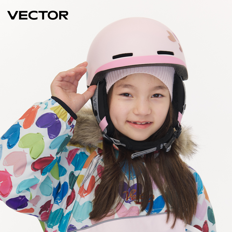 หมวกกันน็อคสโนว์บอร์ดสำหรับเด็ - Sports Equipment Vector บทวิจารณ์และราคา