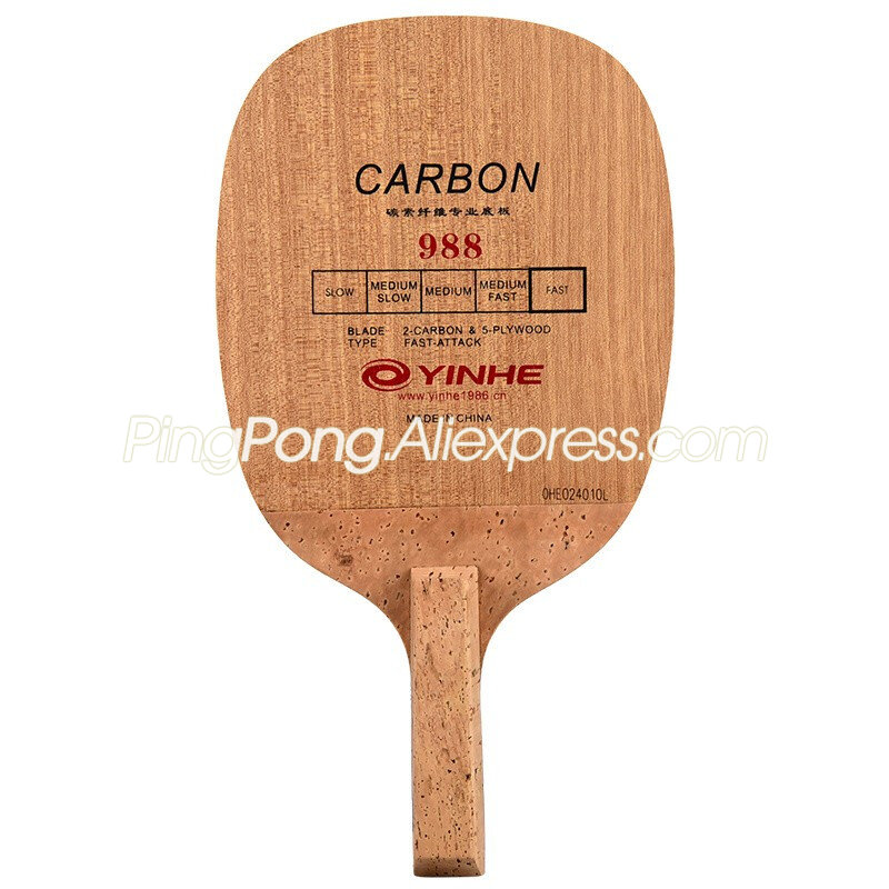 Original YINHE 988 คาร์บอนปิงป - Cricket Bat Tape Ball บทวิจารณ์และราคา