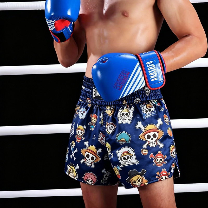 วันพีช ลัฟฟ์กางเกงมวยไทย กางเก - Sports Equipment Manufacturers บทวิจารณ์และราคา
