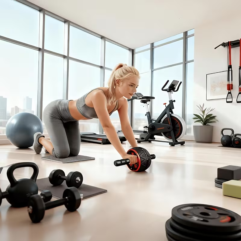 ล้อบริหารหน้าท้องและแผ่นรองเข่ - Sports Equipment Near Me บทวิจารณ์และราคา