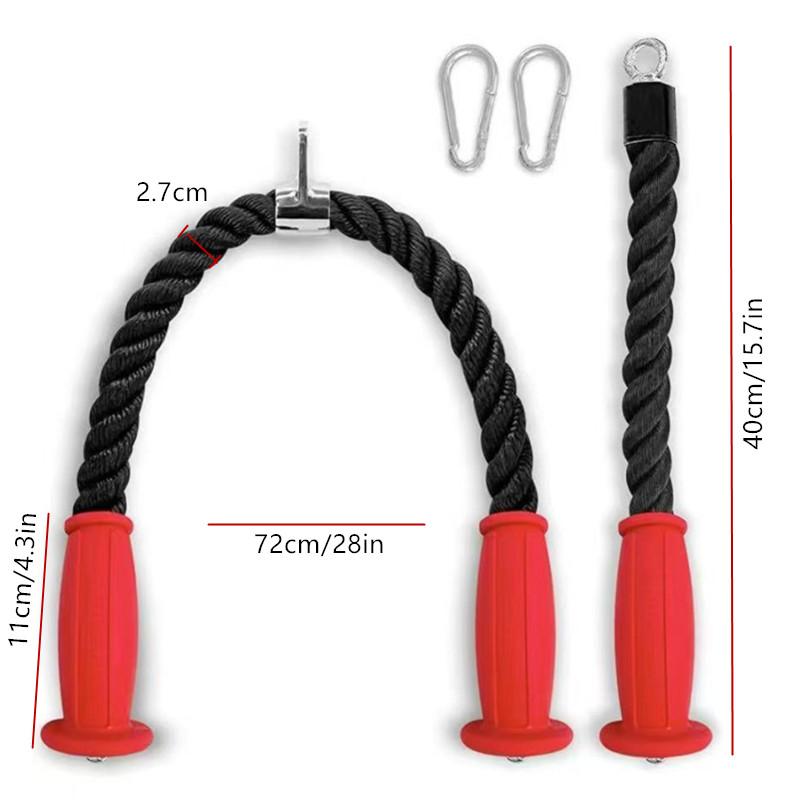 Ergonomic Tricep Ropes Non-Sli - Sports Equipment Near Me บทวิจารณ์และราคา
