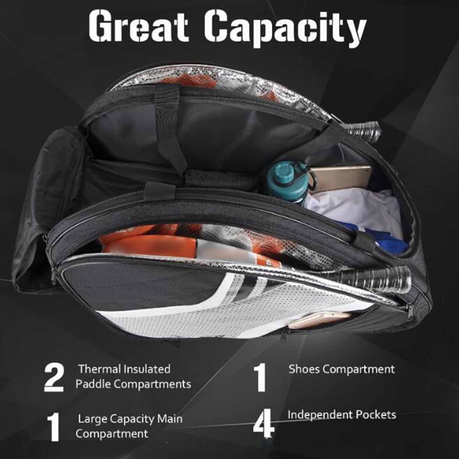 กระเป๋าเป้สะพายหลังเทนนิส กระเ - Sports Equipment For Badminton บทวิจารณ์และราคา