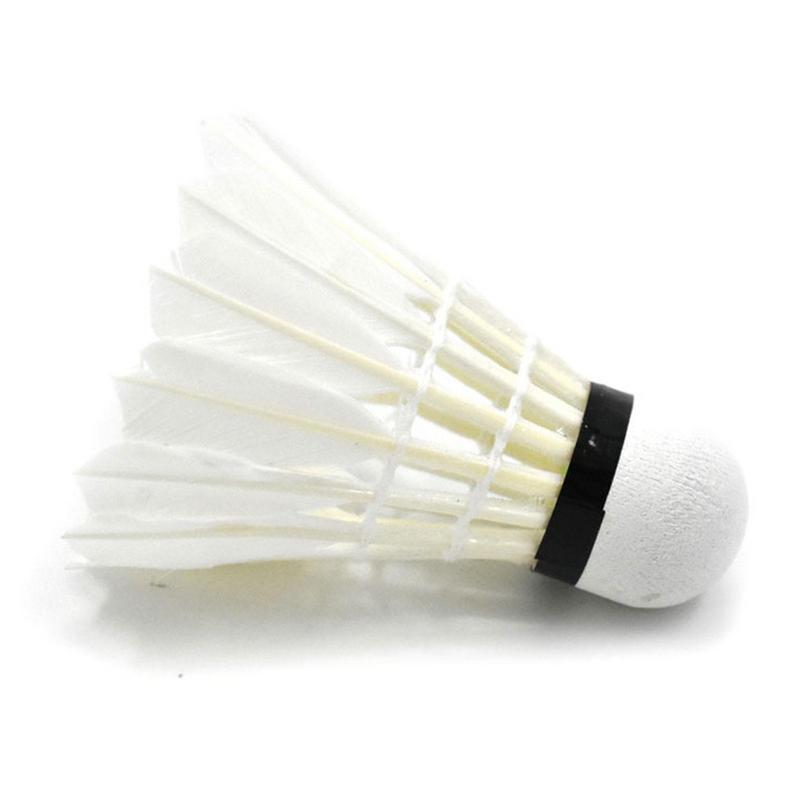 12 ชิ้น/ล็อตแบดมินตันขนเป็ดธรร - Sports Equipment For Badminton บทวิจารณ์และราคา