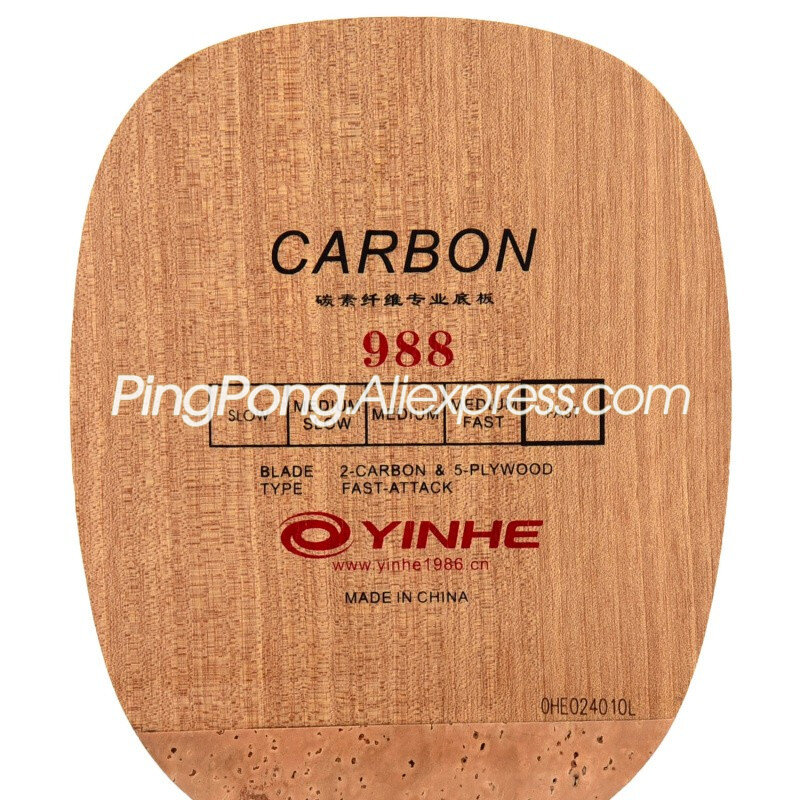 Original YINHE 988 คาร์บอนปิงป - Cricket Bat Tape Ball บทวิจารณ์และราคา