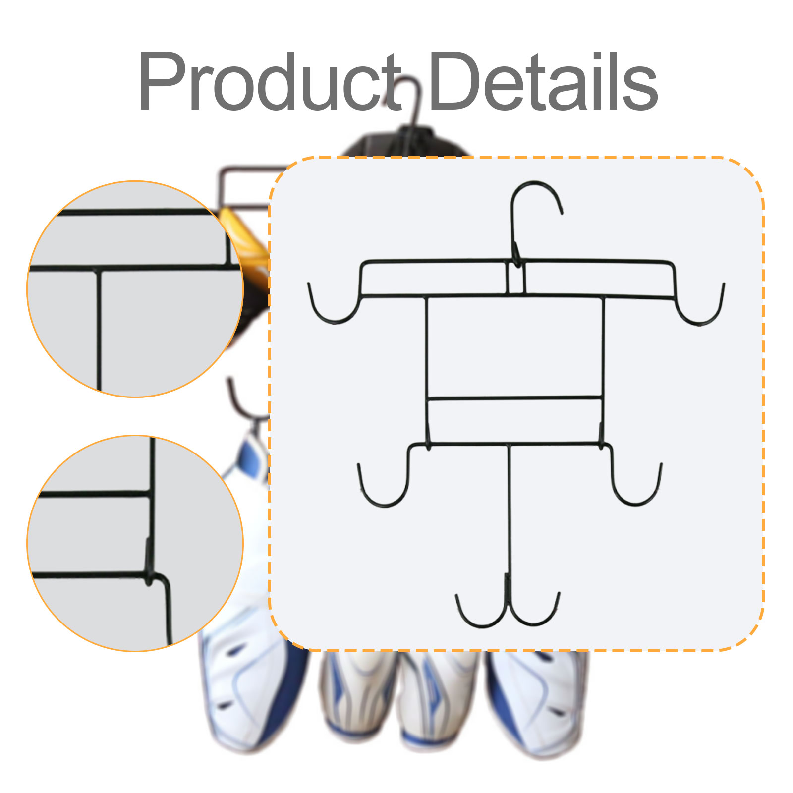 ราวแขวนอุปกรณ์ฮอกกี้น้ำแข็ง สแ - Sports Equipment Drying Rack บทวิจารณ์และราคา