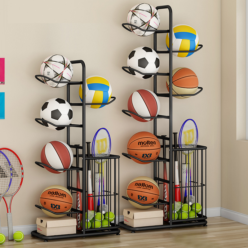 ชั้นวางเก็บลูกบอลกีฬา บาสเก็ตบ - Sports Equipment For Badminton บทวิจารณ์และราคา