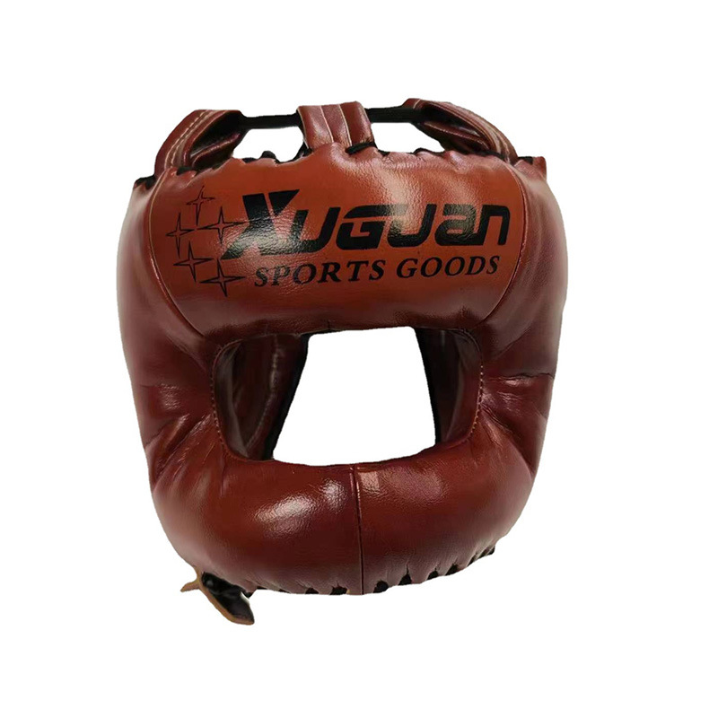 PU มวยป้องกันศีรษะผู้ใหญ่อุปกร - Sports Equipment Manufacturers บทวิจารณ์และราคา